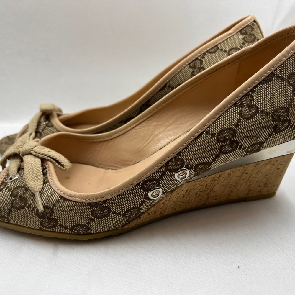 Gucci wedge size 38 - Picture 3 of 8
